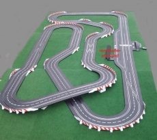 Carrera Digital 132 Pole to Podium - 16,40 Meter-5 Weichen-Pit Lane